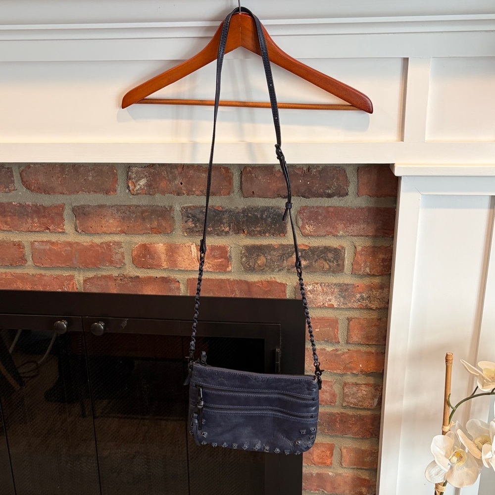 Elliott Lucca Navy Crossbody Bag